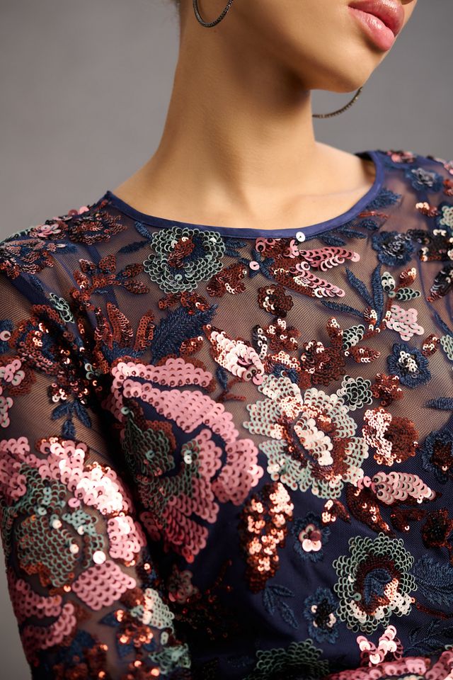 By Anthropologie Sequin Mini Dress #2
