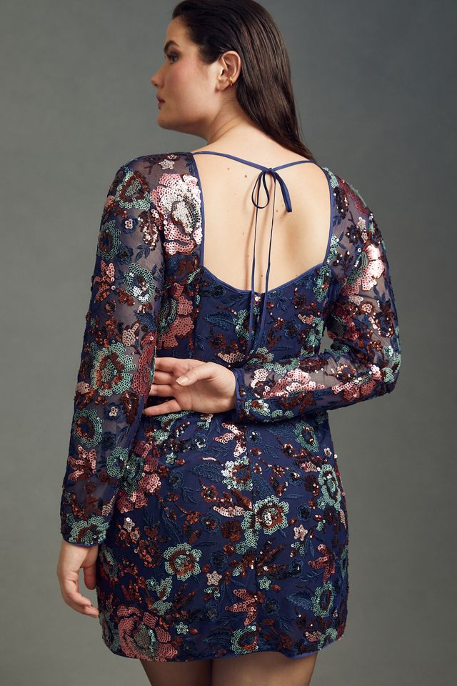 By Anthropologie Sequin Mini Dress #6