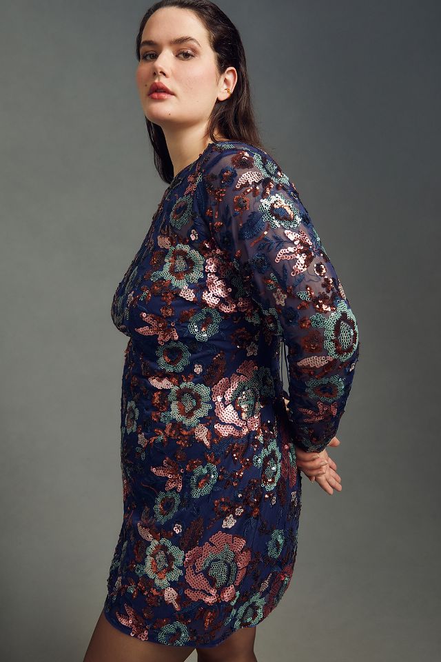 By Anthropologie Sequin Mini Dress Anthropologie