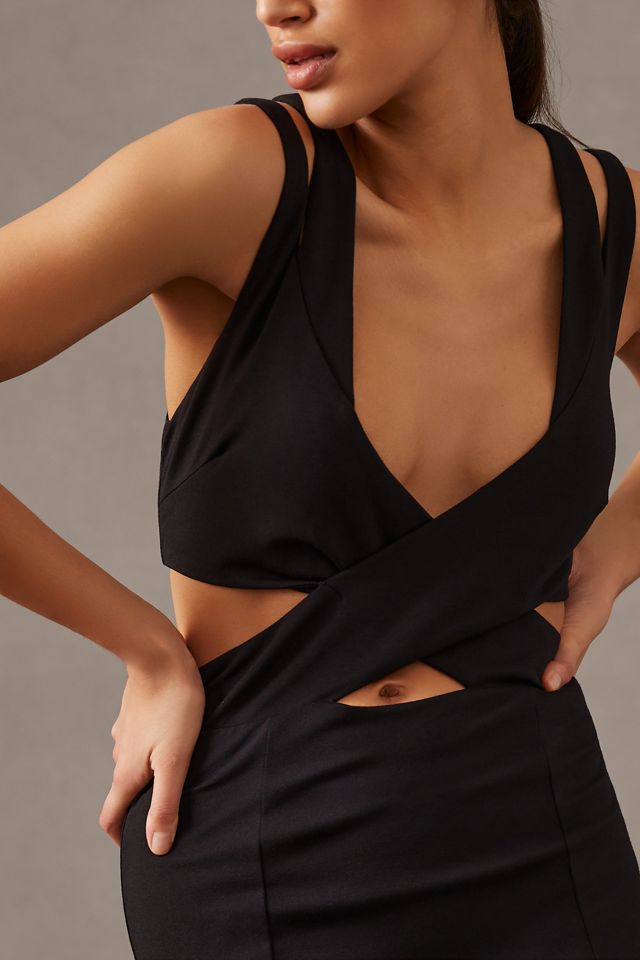 By Anthropologie Cutout Midi Dress | Anthropologie