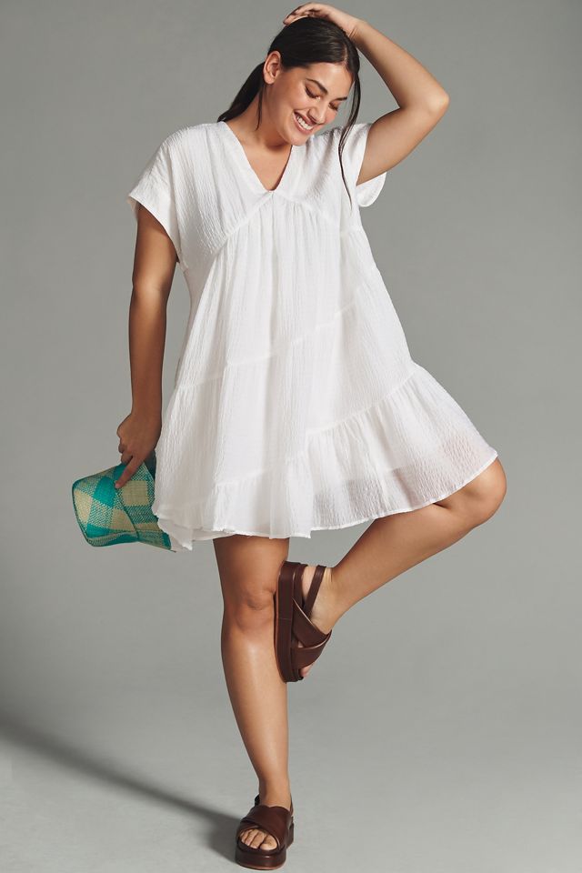 By Anthropologie Tiered Tunic Dress #5