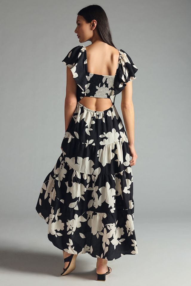 The Silverlake Flutter-Sleeve Dress #2