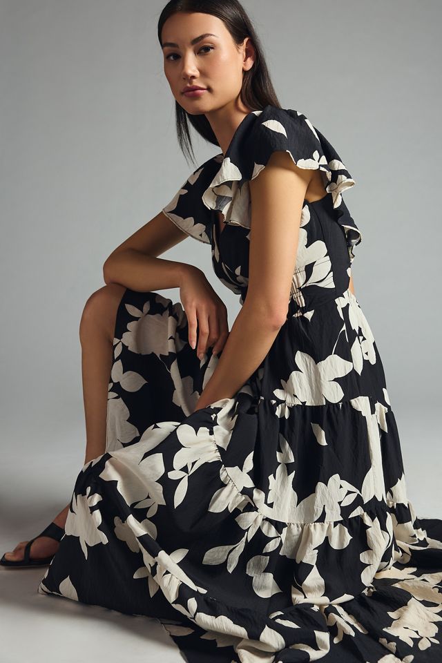 The Silverlake Flutter-Sleeve Dress #3