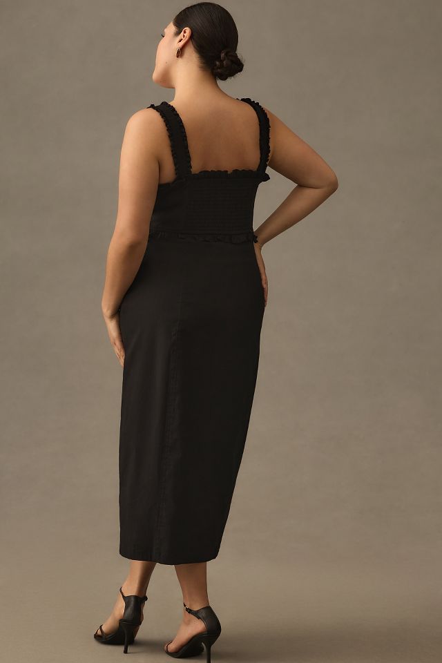 The Linden Slim Square Neck Dress