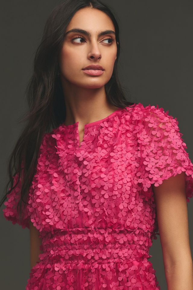 The Somerset Mini Dress: Floral Appliqué Edition #2