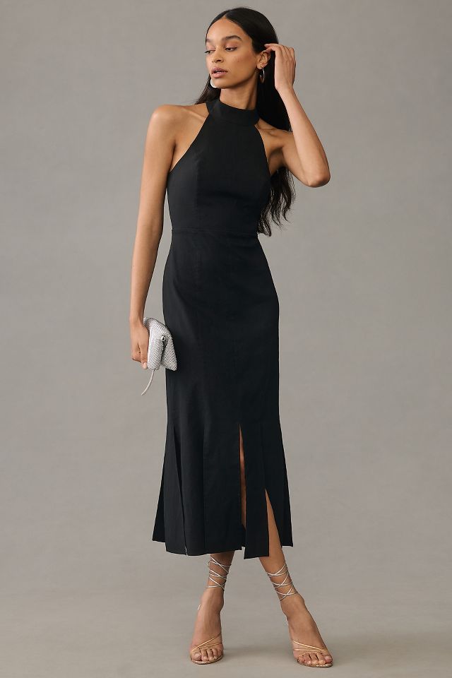 Halter Midi Dress