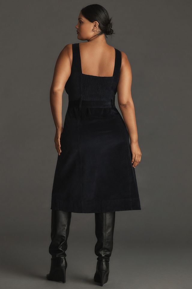 floral lace dress midi L'AGENCE Jennifer Lace Bustier Midi Dress in Black
