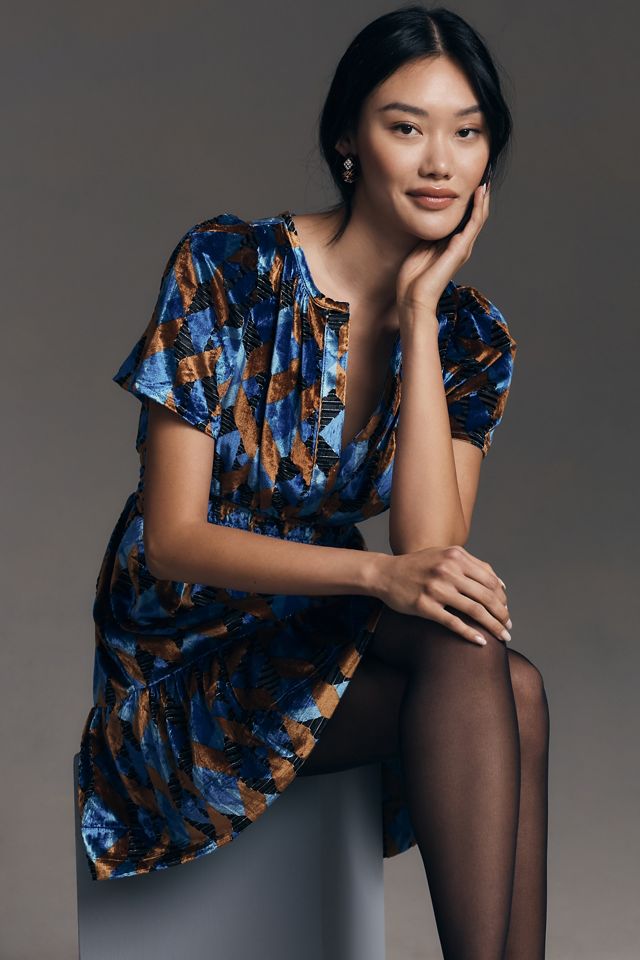 The Somerset Mini Dress: Velvet Edition #3