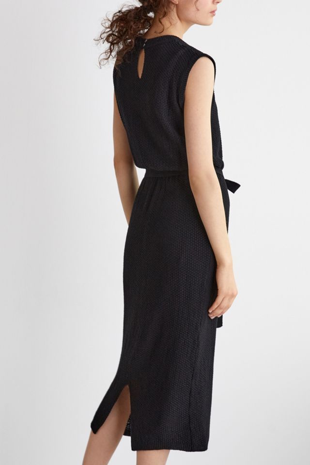 Belted Knit Midi Dress #2