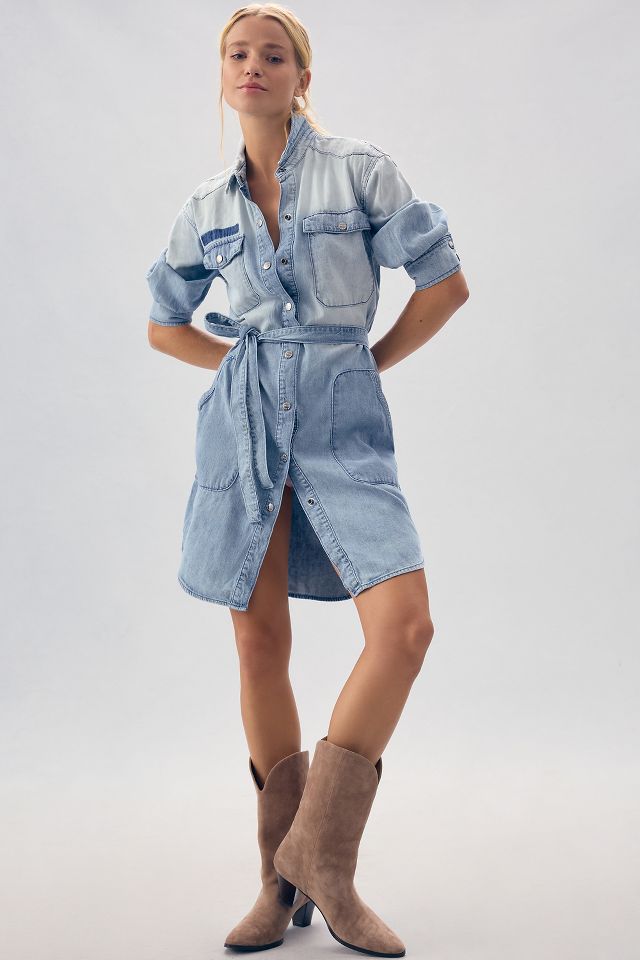 Current elliott 2025 denim dress