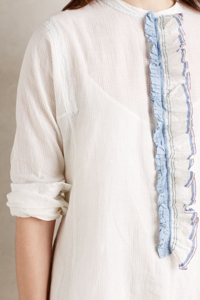 Sachi Ruffled Shirtdress #2
