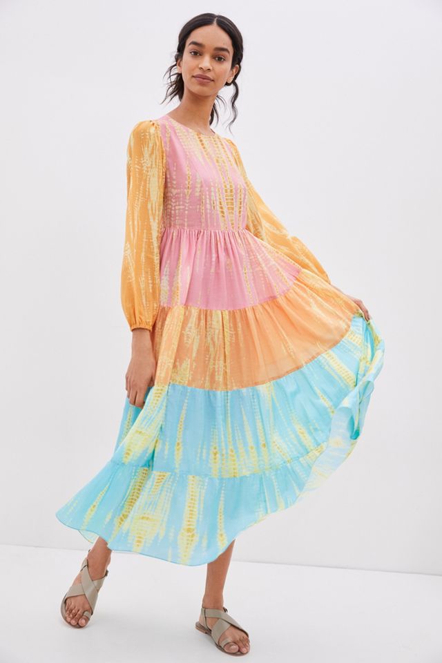Lukjana Tiered Maxi Dress #1
