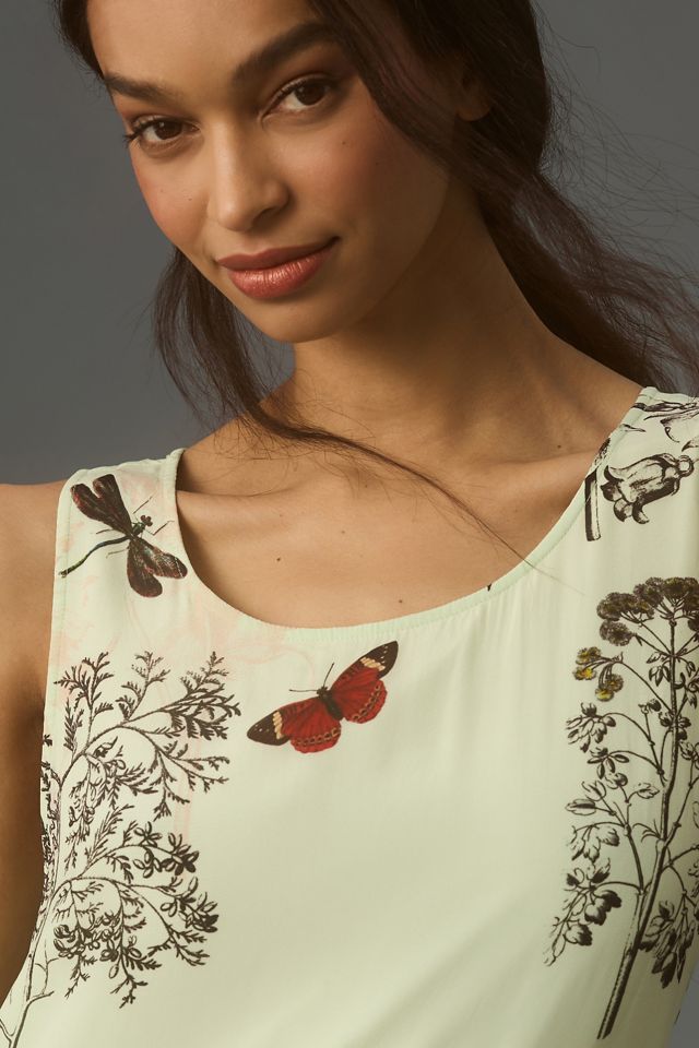 Kavita Bhartia Sleeveless A-Line Floral Maxi Dress #2