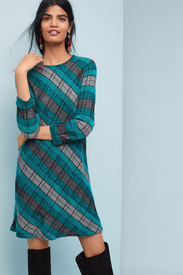 Plaid Sweater Dress | Anthropologie