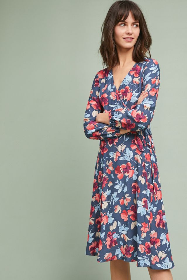 Wilma Vestido Wrap estampado floral #2