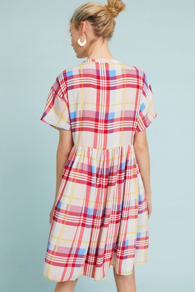 Plaid Tunic Dress #1