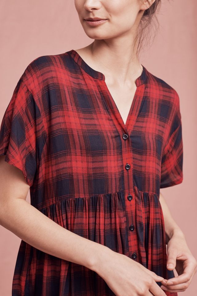 Mona Plaid Dress #1