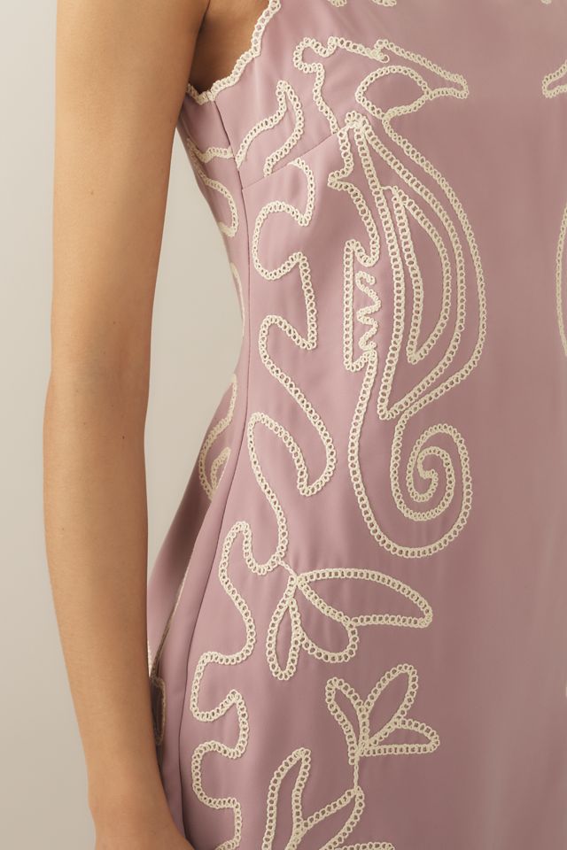 Avec Les Filles Sleeveless Sheath Mini Dress #1
