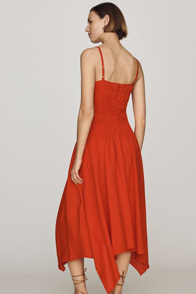 Avec Les Filles Shirred Dress #3