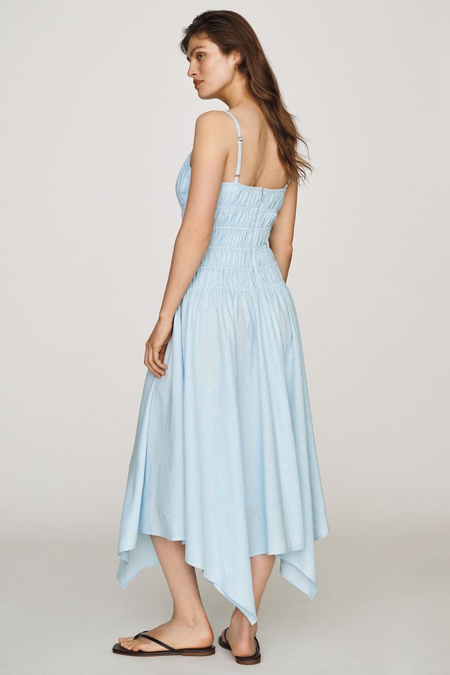 Avec Les Filles Shirred Dress #2