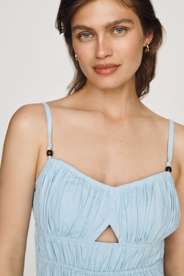 Avec Les Filles Shirred Dress #3
