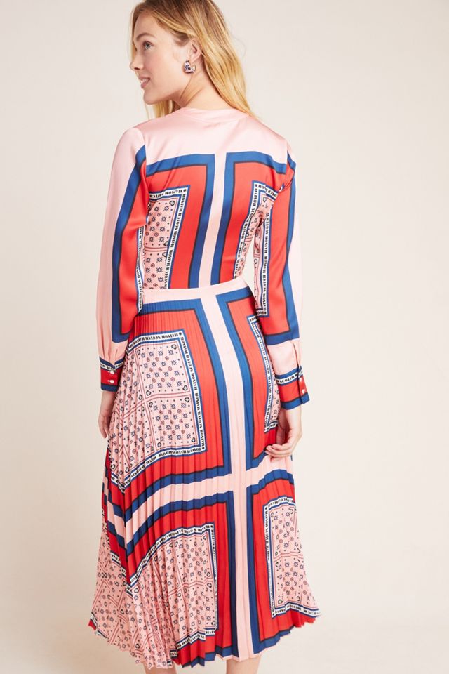 Scotch & Soda Thalia Pleated Midi Dress #1