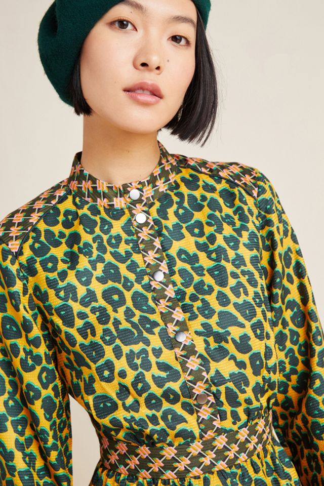 Scotch & Soda Leopard Midi Dress #2