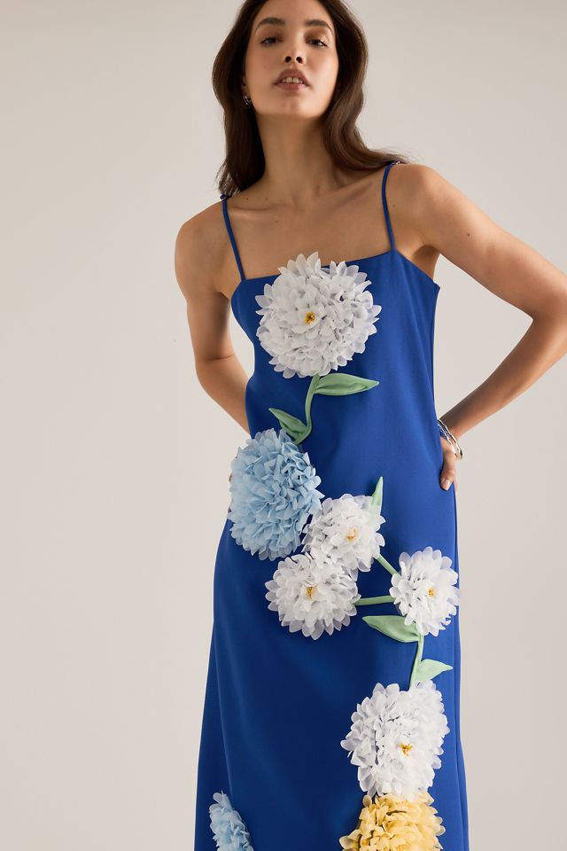 ELLIATT 3D-Blumen-Maxikleid #5