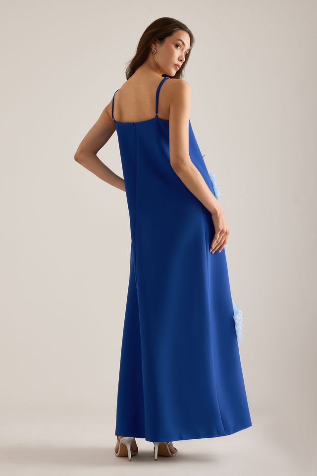 ELLIATT 3D-Blumen-Maxikleid #1