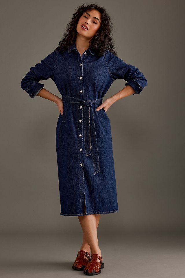 Selected femme denim clearance dress