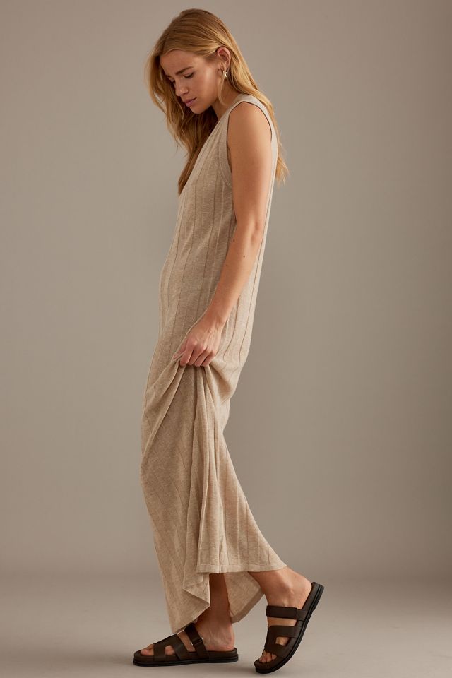 Vestido Maxi de Punto Acanalado Hannah de Selected Femme #4