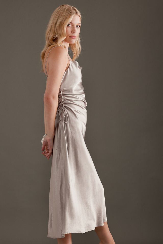 Robe Midi en Satin Selene Selected Femme #3