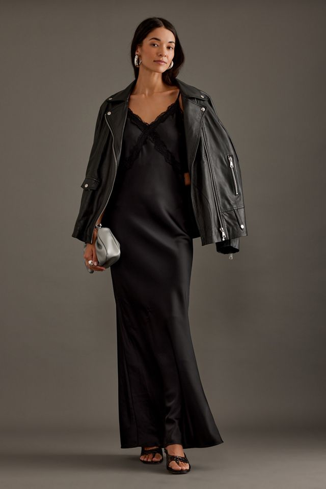 Selected Femme Alena Abito Lungo con Pizzo #1