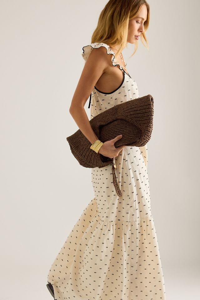 Y.A.S Textured Dobby Sleeveless Maxi Dress #3