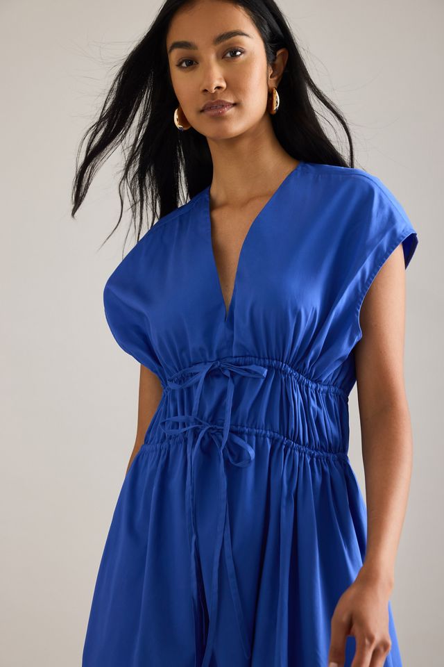 Selected  Ally Midi-Kleid mit Binde #3