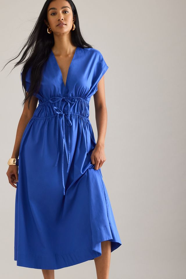 Selected  Ally Midi-Kleid mit Binde #4