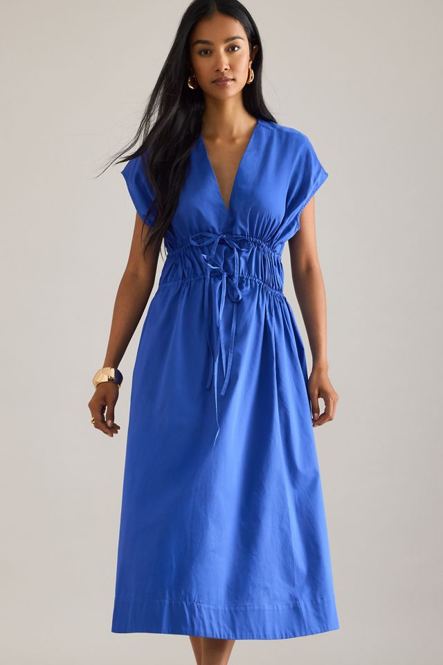Selected  Ally Midi-Kleid mit Binde #2