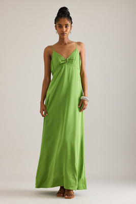 Robe Longue à Bretelles Laurina en taille: Uk 6 chez Anthropologie - Selected Femme - Modalova