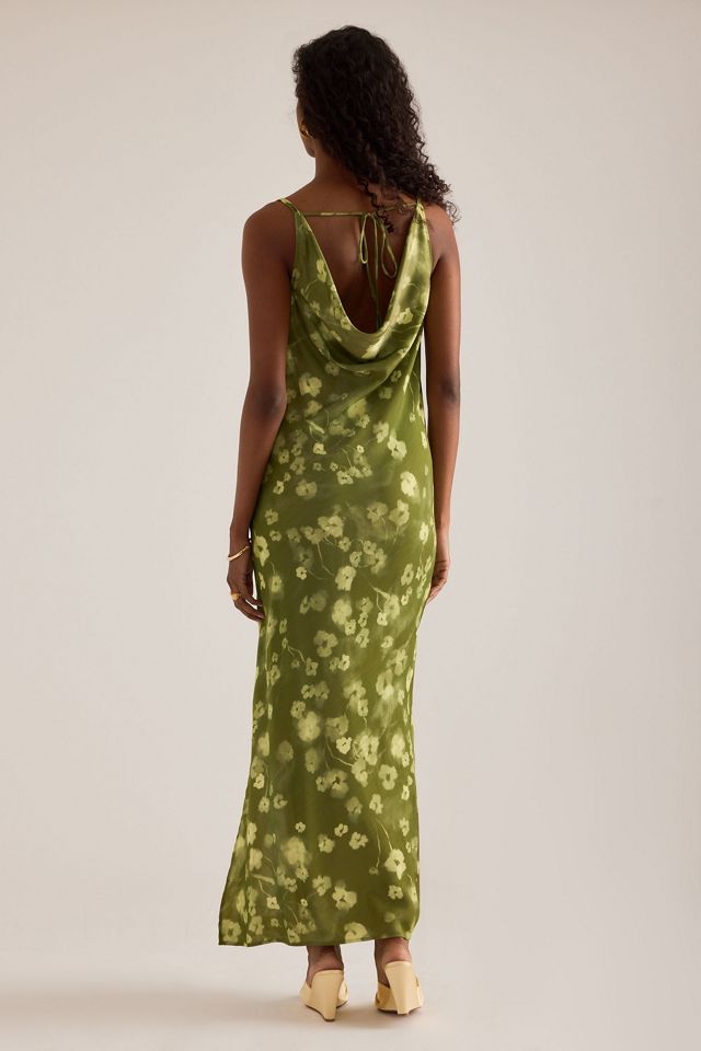 Selected Giona Cami Cowl-Neck Maxi Dress #5