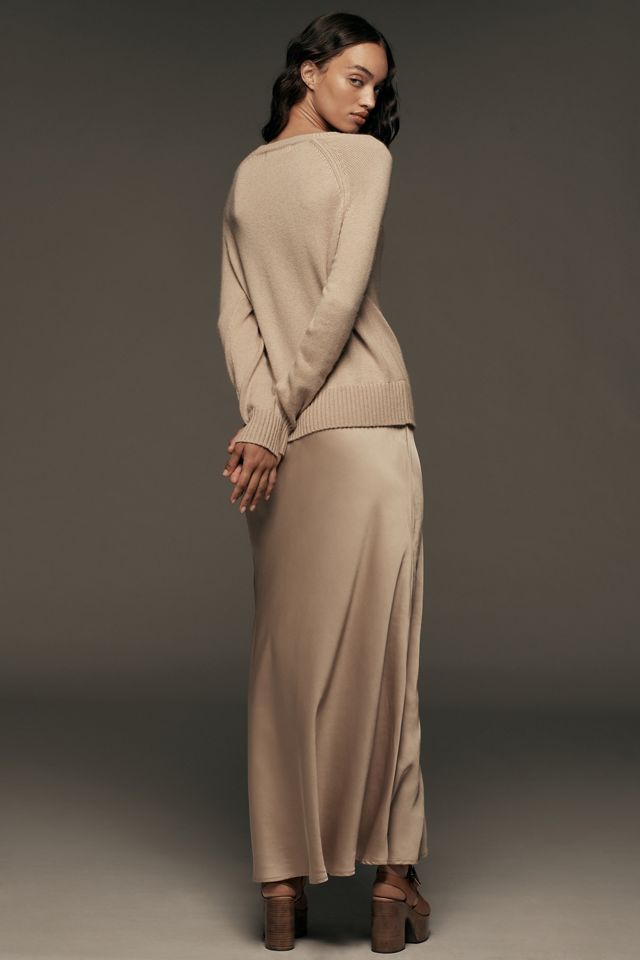 ASTR The Label Helene Long-Sleeve Twofer Maxi Dress #1