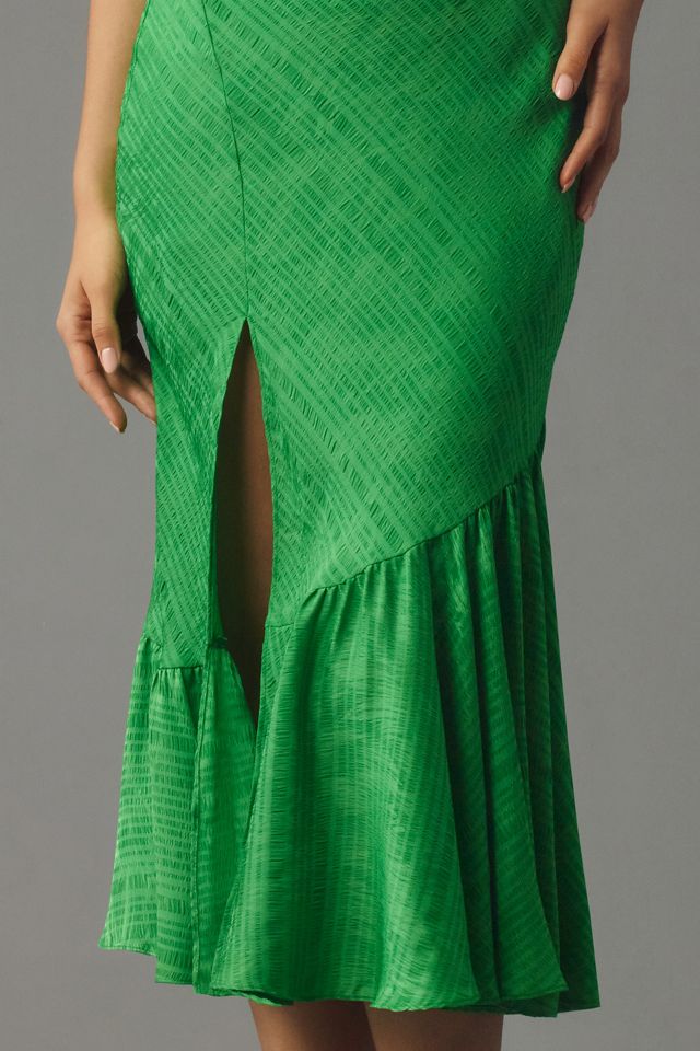 ASTR The Label Caspia Halter Side-Slit Midi Dress #2