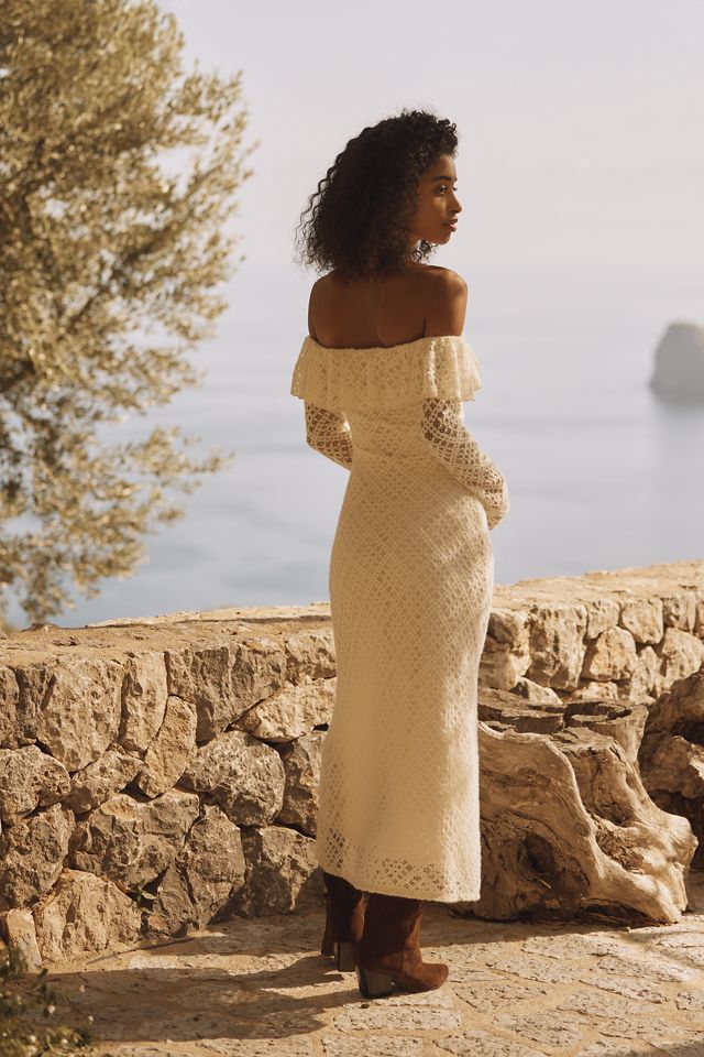 ASTR the Label Dorian Off-Shoulder Maxi Dress #2