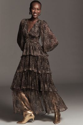 ASTR The Label Anora Tiered Maxi Dress