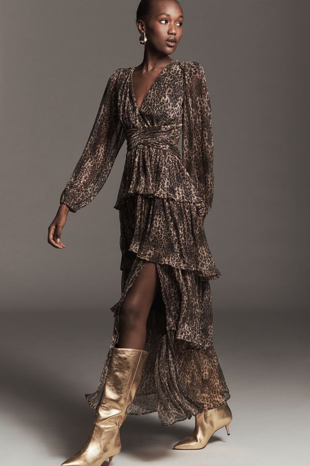 ASTR The Label Anora Tiered Maxi Dress #3