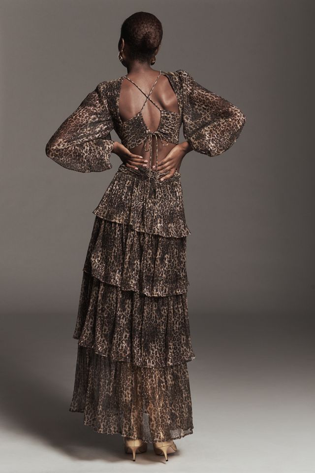 ASTR The Label Anora Tiered Maxi Dress #1