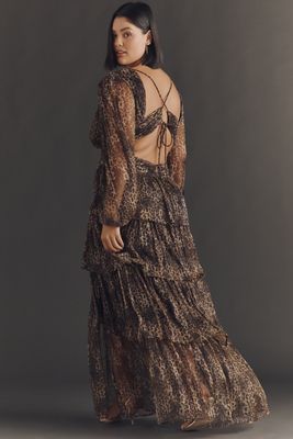 ASTR The Label Anora Tiered Maxi Dress