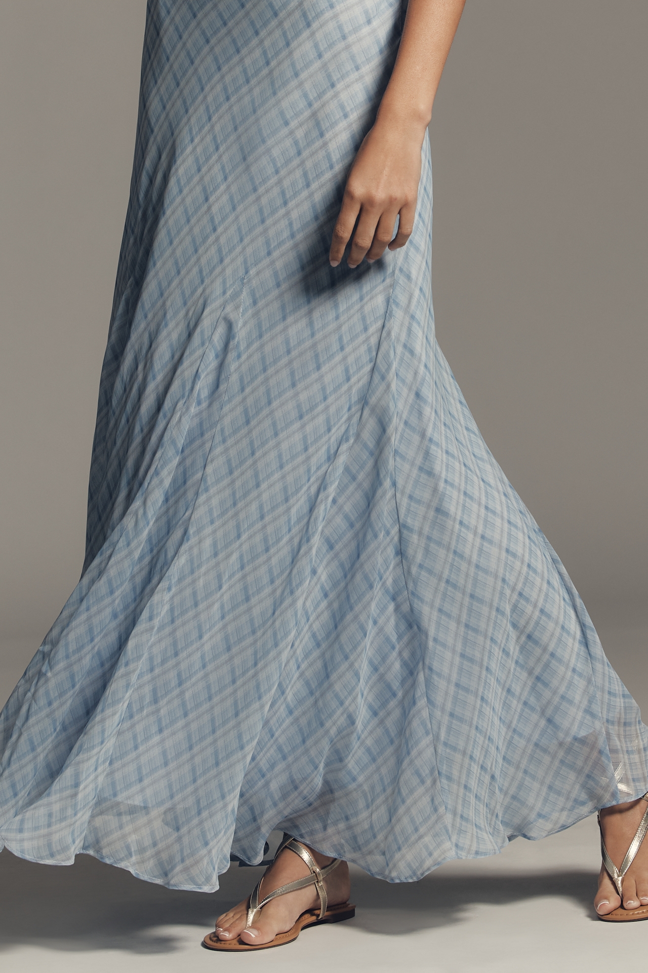 ASTR The Label Maeryn Sleeveless Sweetheart Maxi Dress