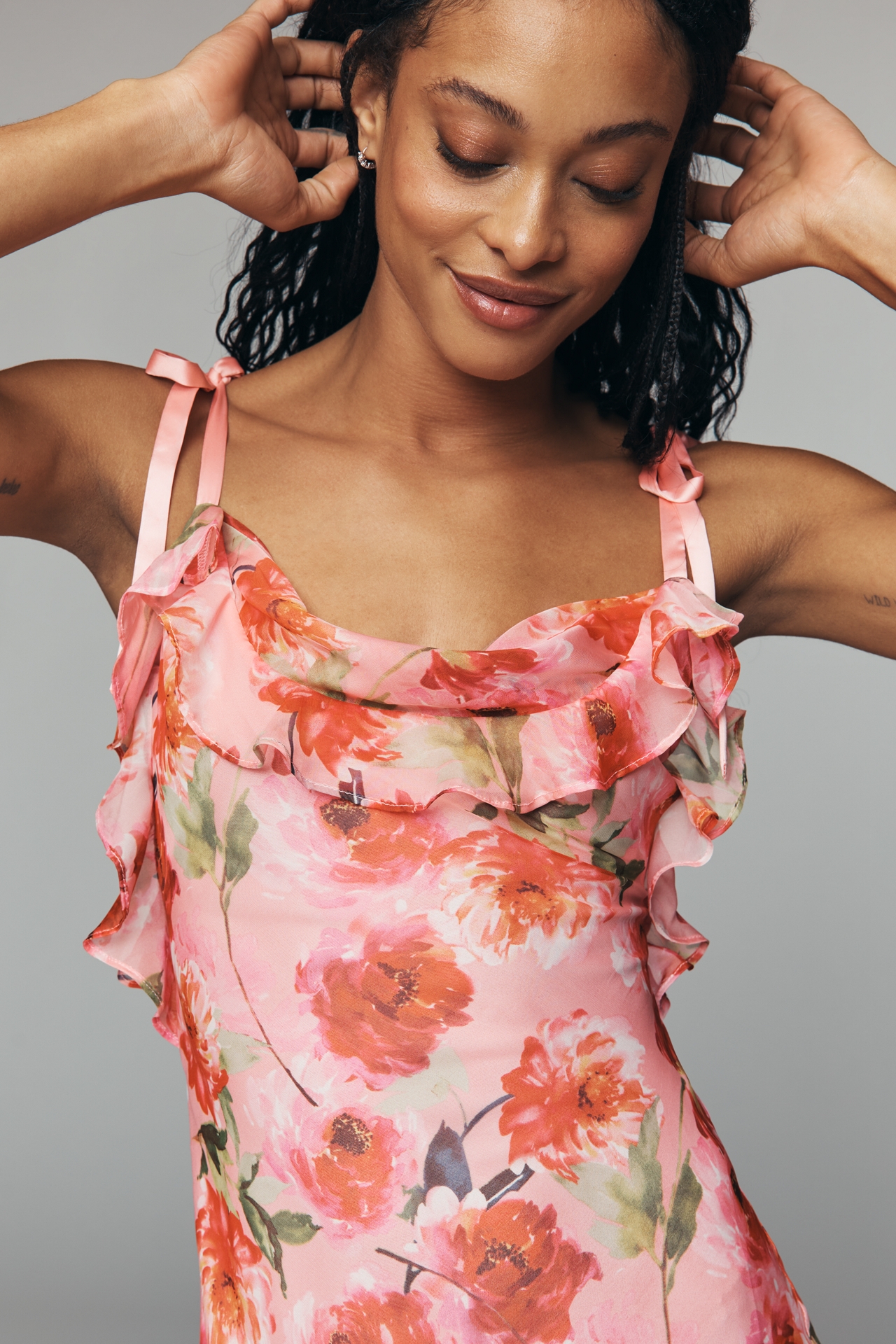 ASTR The Label Neissa Slip Dress