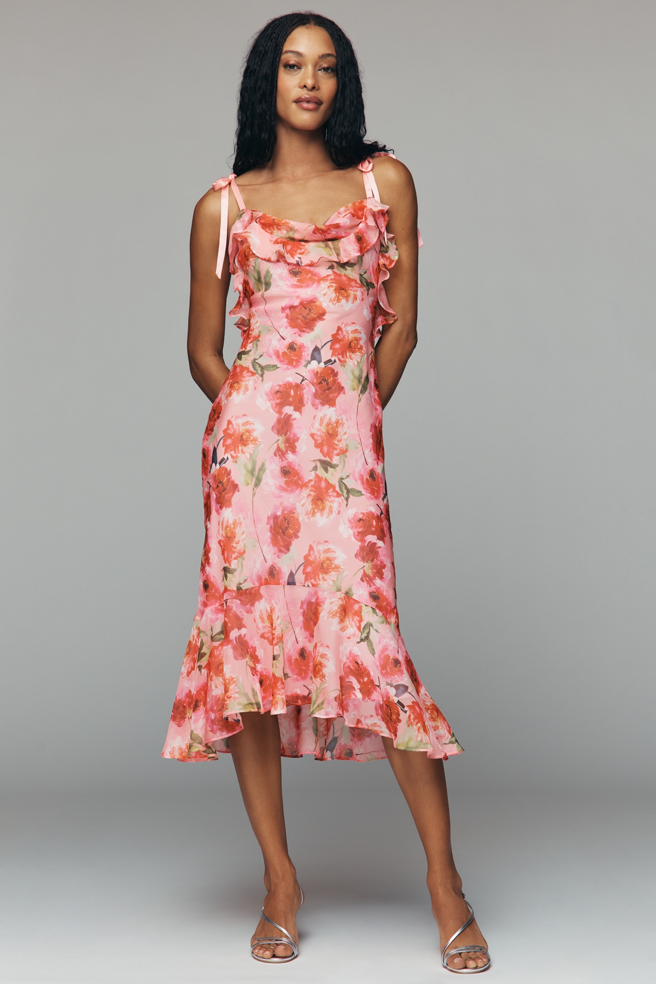 ASTR The Label Neissa Slip Dress