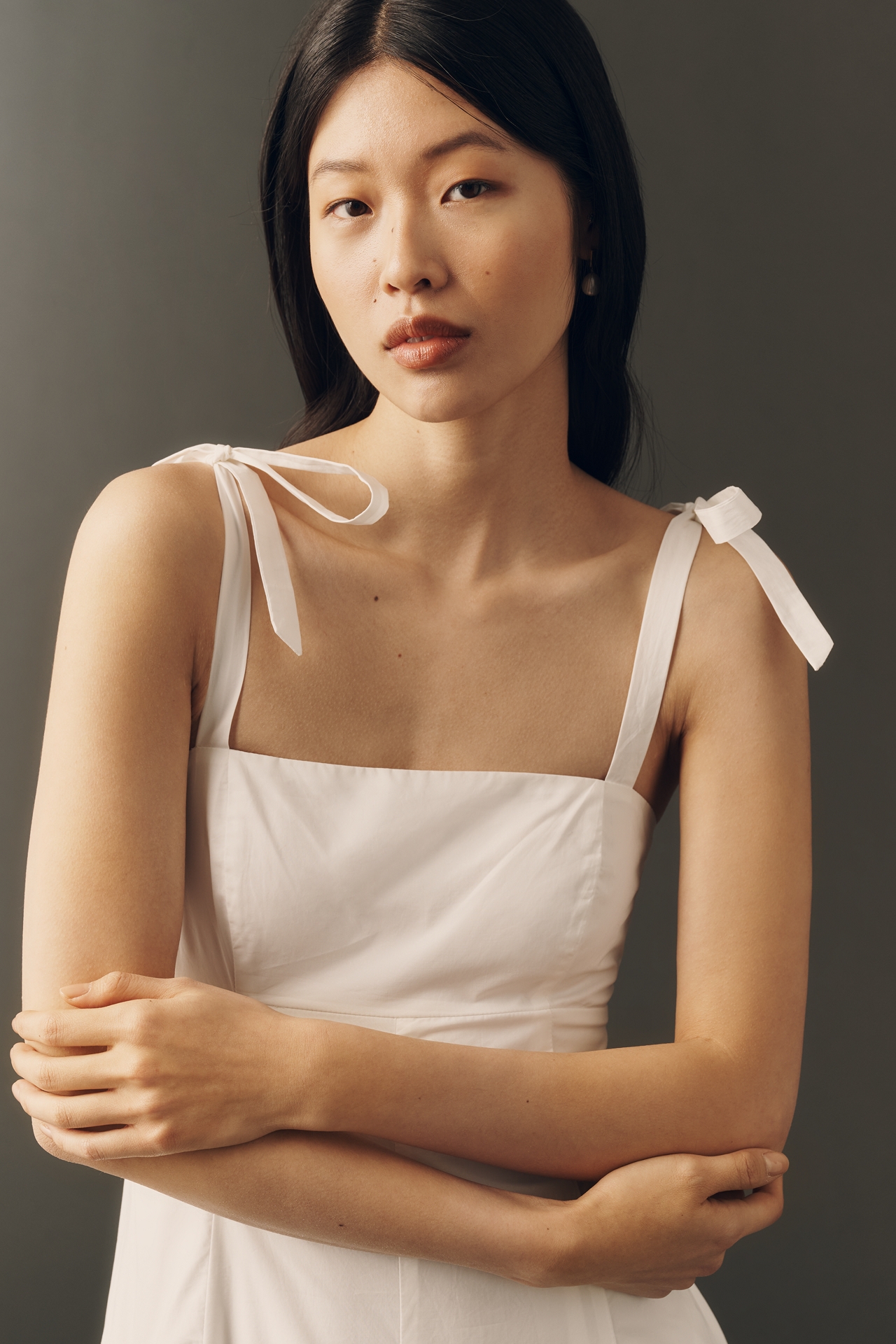 ASTR The Label Shiann Cotton Midi Dress